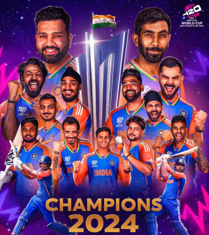 India is the world champion after 13 years