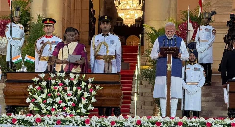 Modi to take oath as PM for 3rd terms